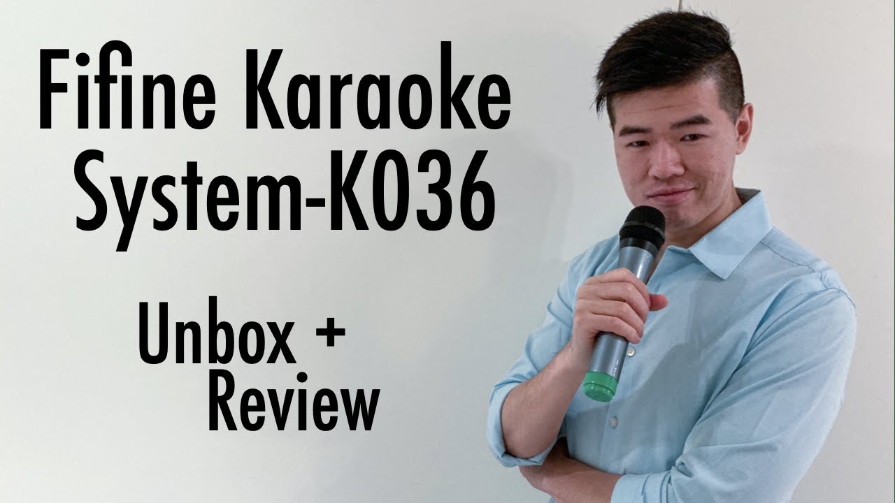 Fifine K036 Karaoke Set Review + How to Setup