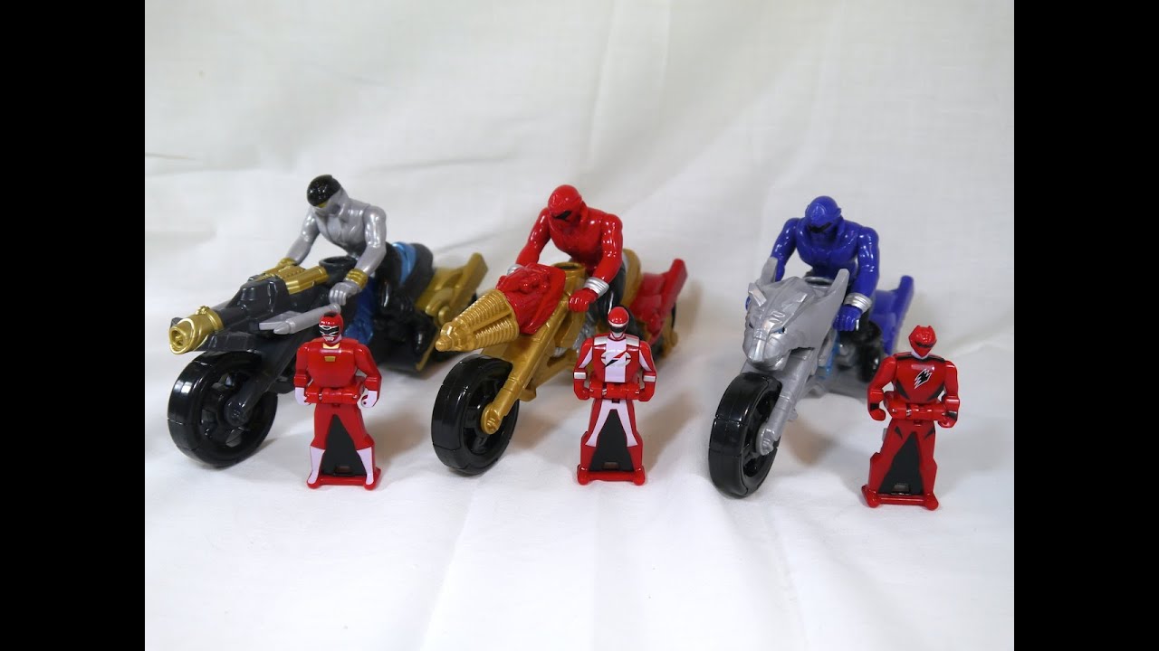 Review: Turbo, Operation Overdrive, & Jungle Fury Cycles (Power Rangers Super Megaforce)