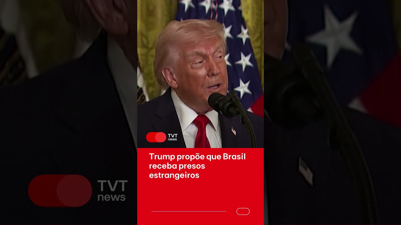 Trump prop&otilde;e que Brasil receba presos estrangeiros