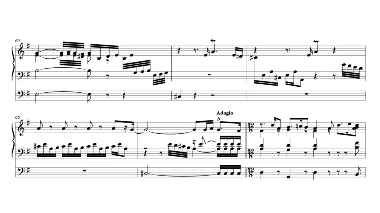 N. Bruhns - Prelude in E minor 