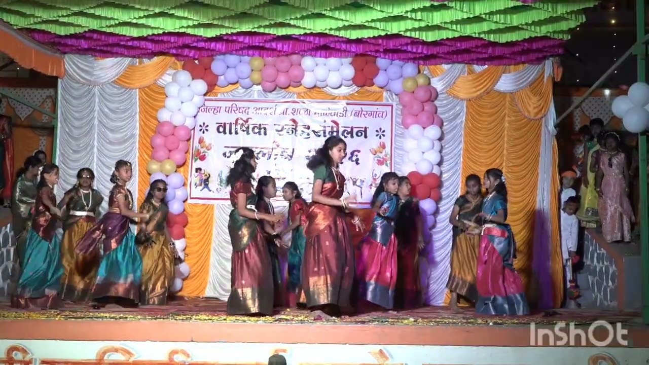South remix super dance of 6th std Girls