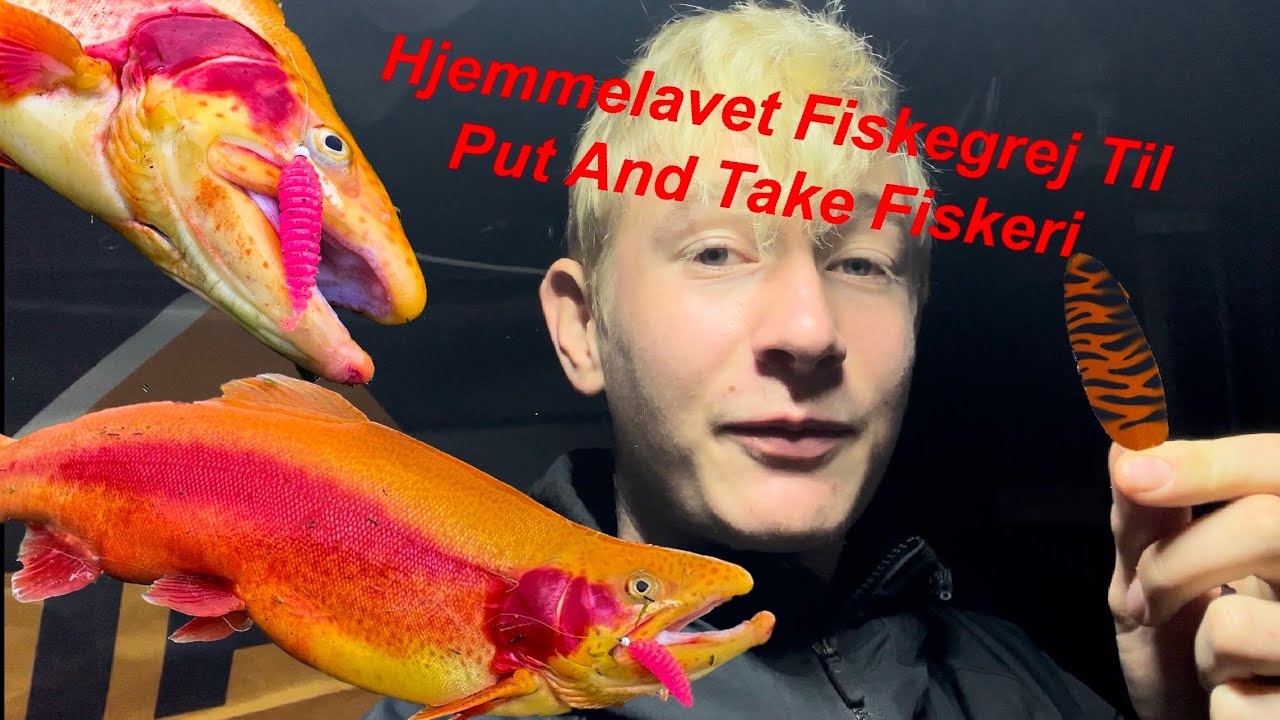 Hjemmelavet fiskegrej til Put And Take Fiskeri