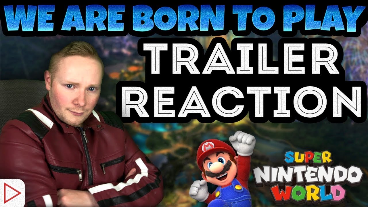 Super Nintendo World™ Japan: We Are Born To Play - (MUSIC VIDEO REACTION)