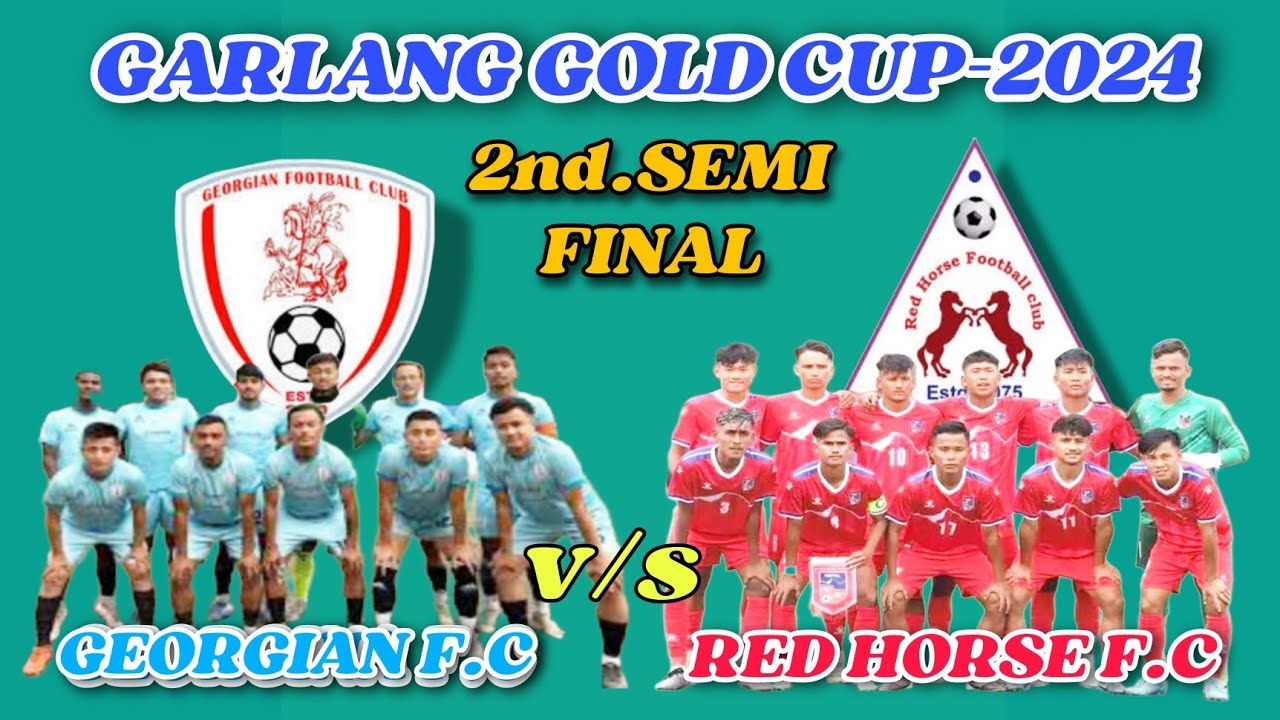 Georgian FC v/s Red HorseFC Nepal /2nd Semi Final of Gold Cup at Garlang Peshok