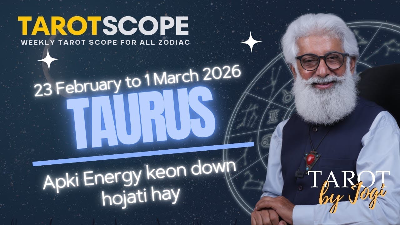 Taurus Horoscope Weekly | 23 Feb - 1 March 2026 | Tarot Card Reading | Boost Your Energy