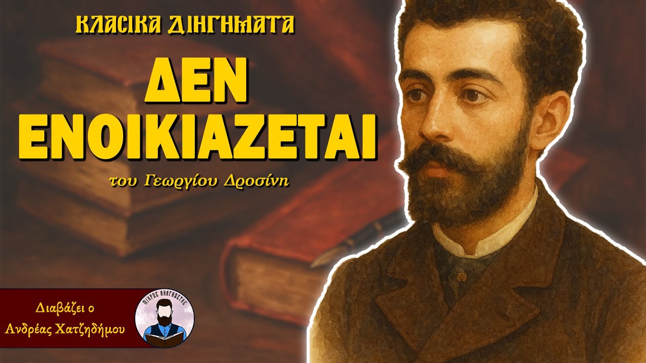 Δεν ενοικιάζεται - Γεώργιος Δροσίνης | Ο Ανδρέας Διαβάζει Κλασικά Διηγήματα