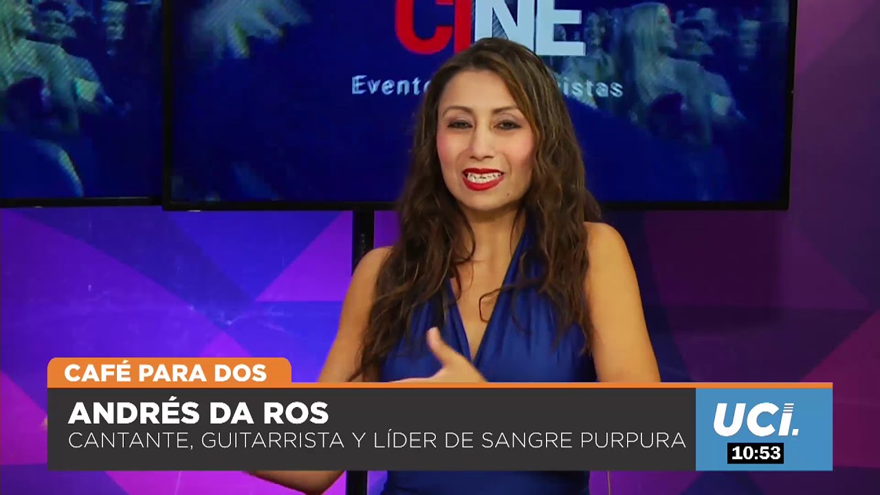 🕑 Recordamos lo mejor de Sangre Púrpura con su líder Andrés Da Ros