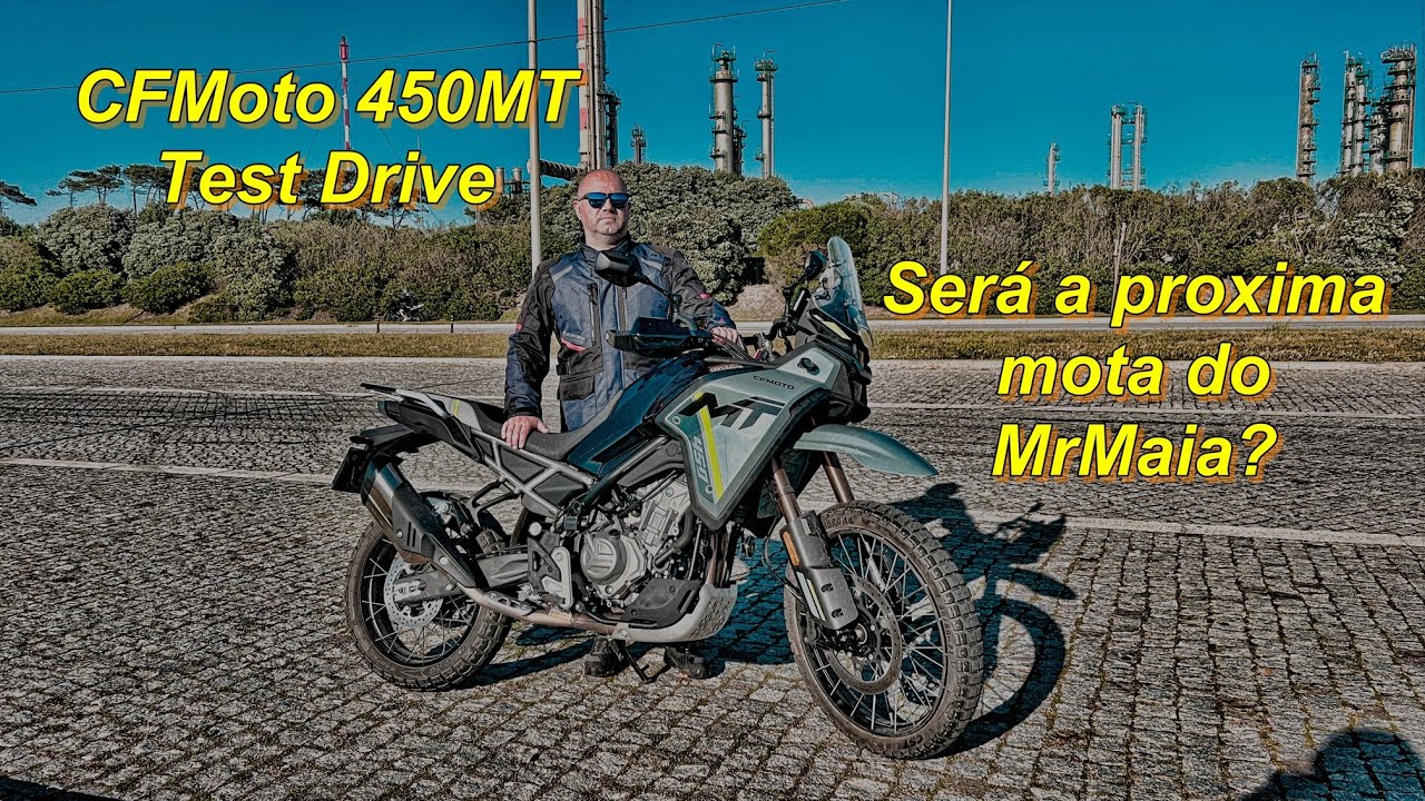 CFMoto 450 MT Test Drive - Será a PROXIMA mota do MrMaia?