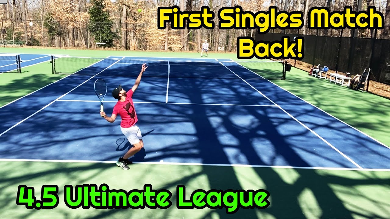 Ultimate Tennis 4.5 League Match : FIRST MATCH BACK! (Atlanta)