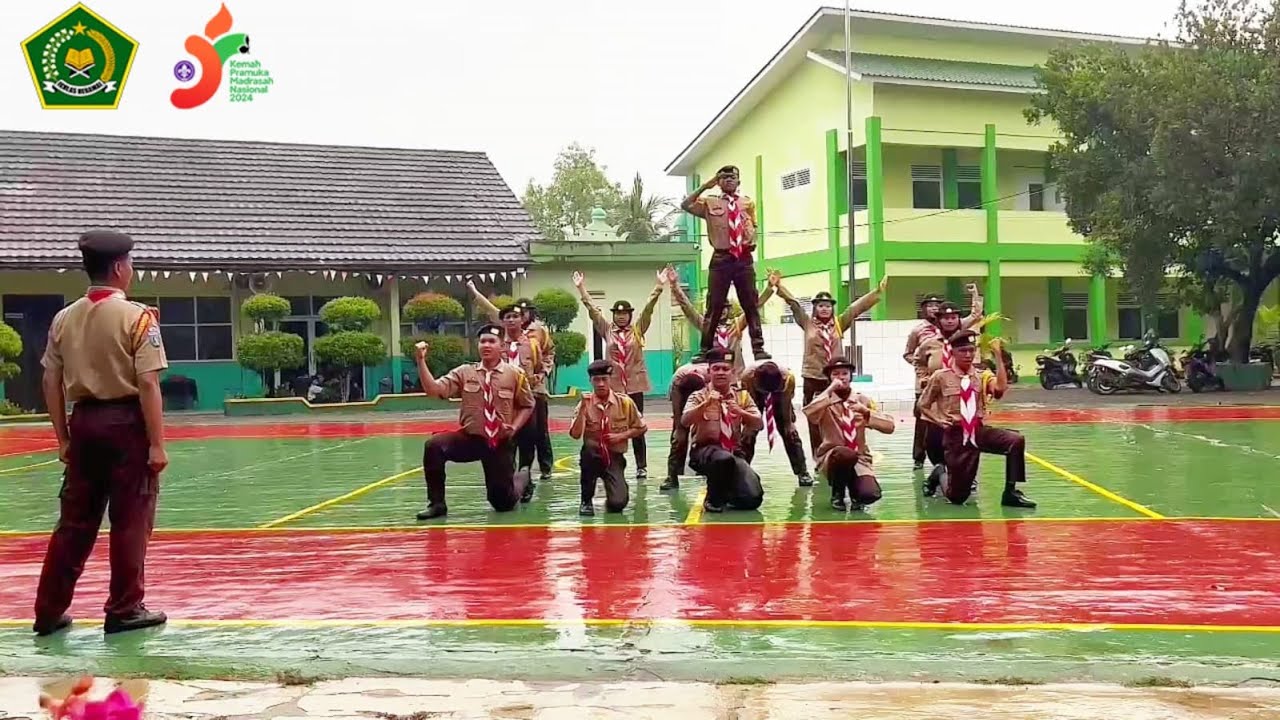 Lomba LKBB Variasi Formasi Pangkalan MAN 1 Kabupaten Tangerang || @DirektoratKSKKMadrasah