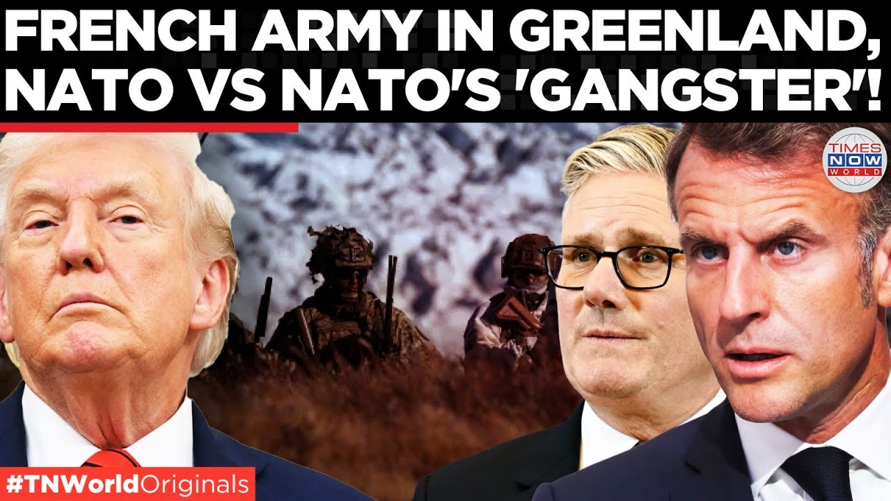 MACRON VS TRUMP? France Deploys Military in Greenland, Trump-NATO Face-off Erupts! | World News