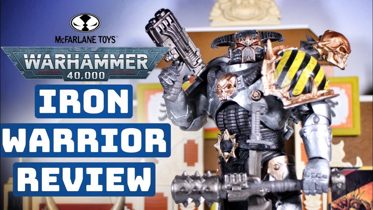 MORE WARHAMMER!!! Let’s Talk McFarlane Toys Warhammer 40K Iron Warrior (Gold Label Collection)