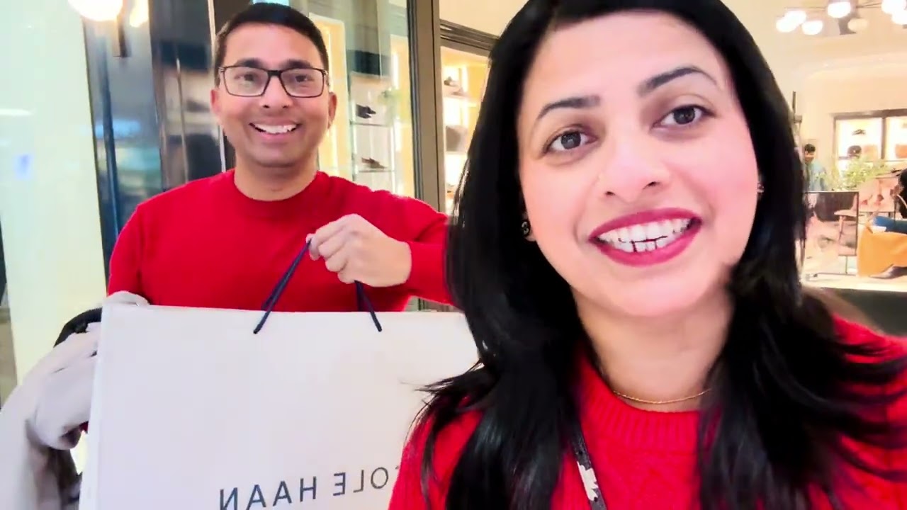 अमेरिका में Shopping mall गए Valentine’s Day की शॉपिंग 🛍️ के लिए 