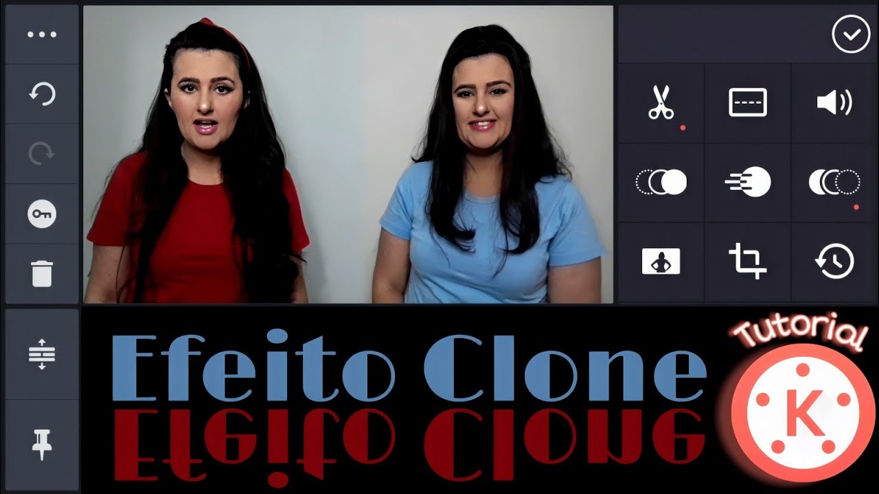 🔴 Efeito Clone no vídeo Tutorial Kinemaster 🔴