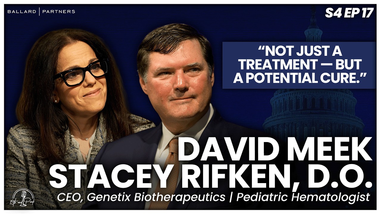 David Meek & Dr. Stacey Rifkin: A New Era in Sickle Cell Treatment | 13th & Park