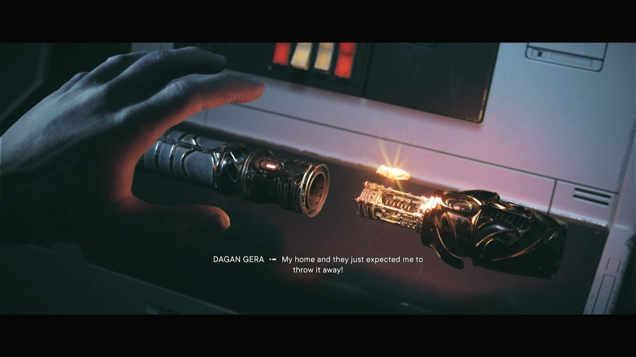 Bleeding A Kyber Crystal Scene - Star Wars Jedi Survivor