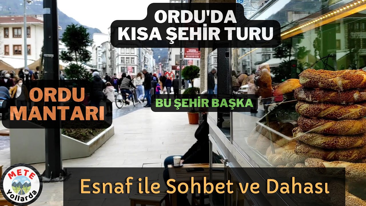 Sakin Şehir Ordu Sokakları. 🏘️ Bu Şehir Başka Güzel: Esnaf İle Sohbet, Mimari, Sokaklar ve Dahası.