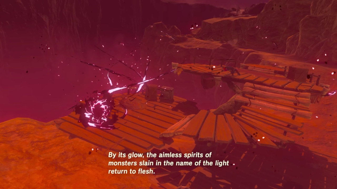 ZELDA BOTW: Самая первая заставка BLOOD MOON