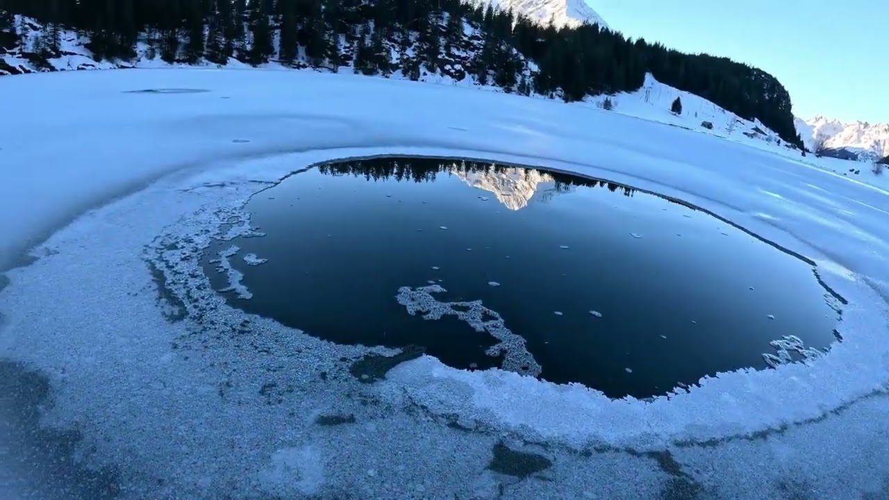 Golzerensee 1411m* trail running +ice bath *13 .12 .2025