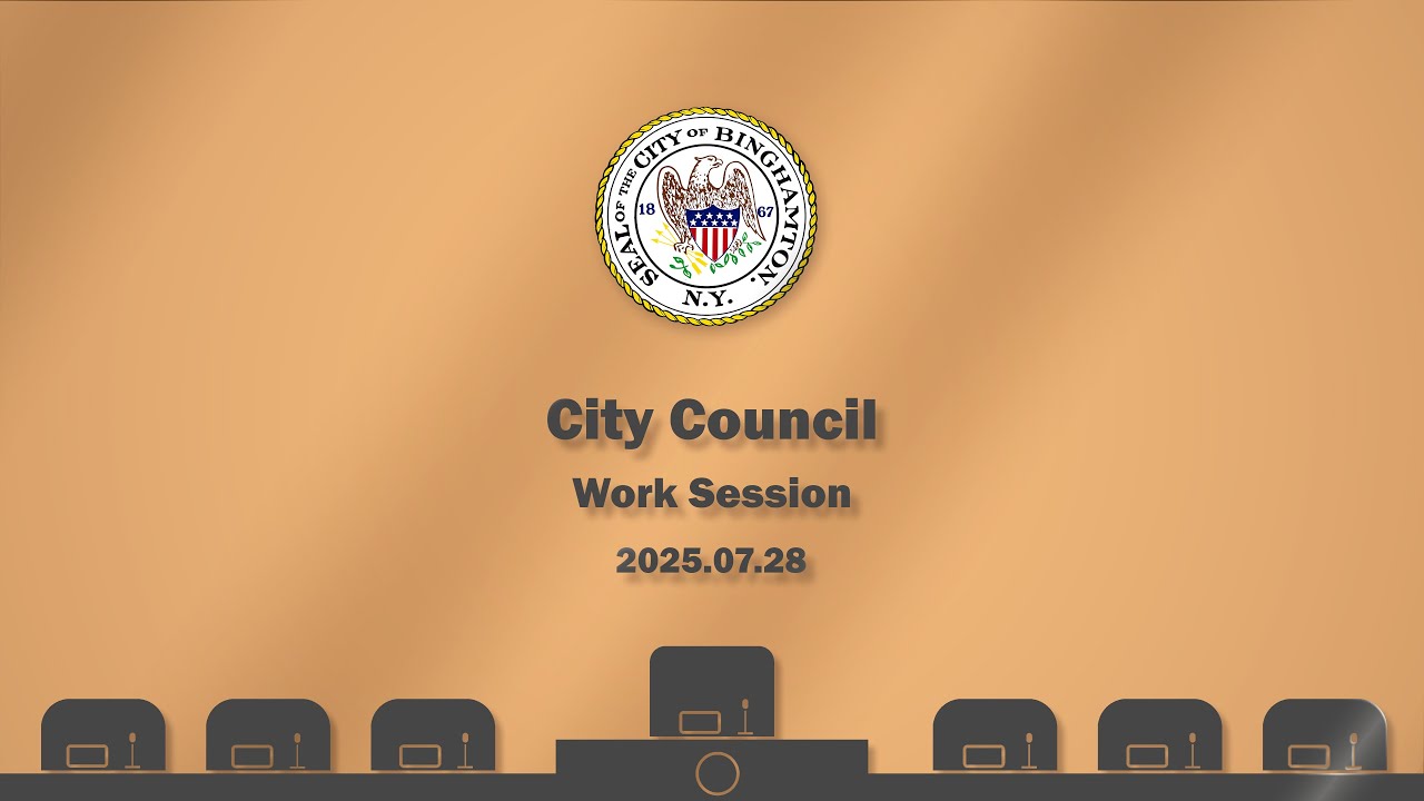 City Council Work Session 2025.07.28