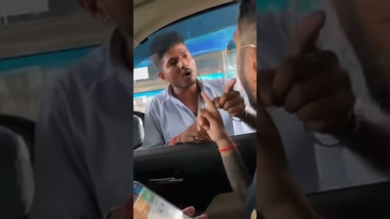 Vikas Dayal #fight on toll plaza #trending #ytshorts