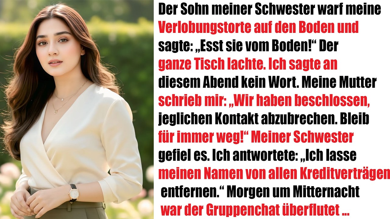 Mein Neffe zerstörte meine Verlobungstorte – ich habe nicht stillgehalten!