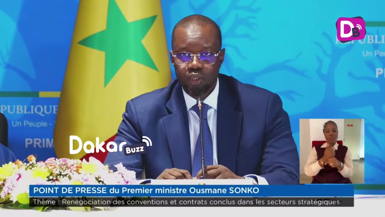 Le réponse du PM Sonko à la question du journaliste sur sa relation avec le Président Diomaye 