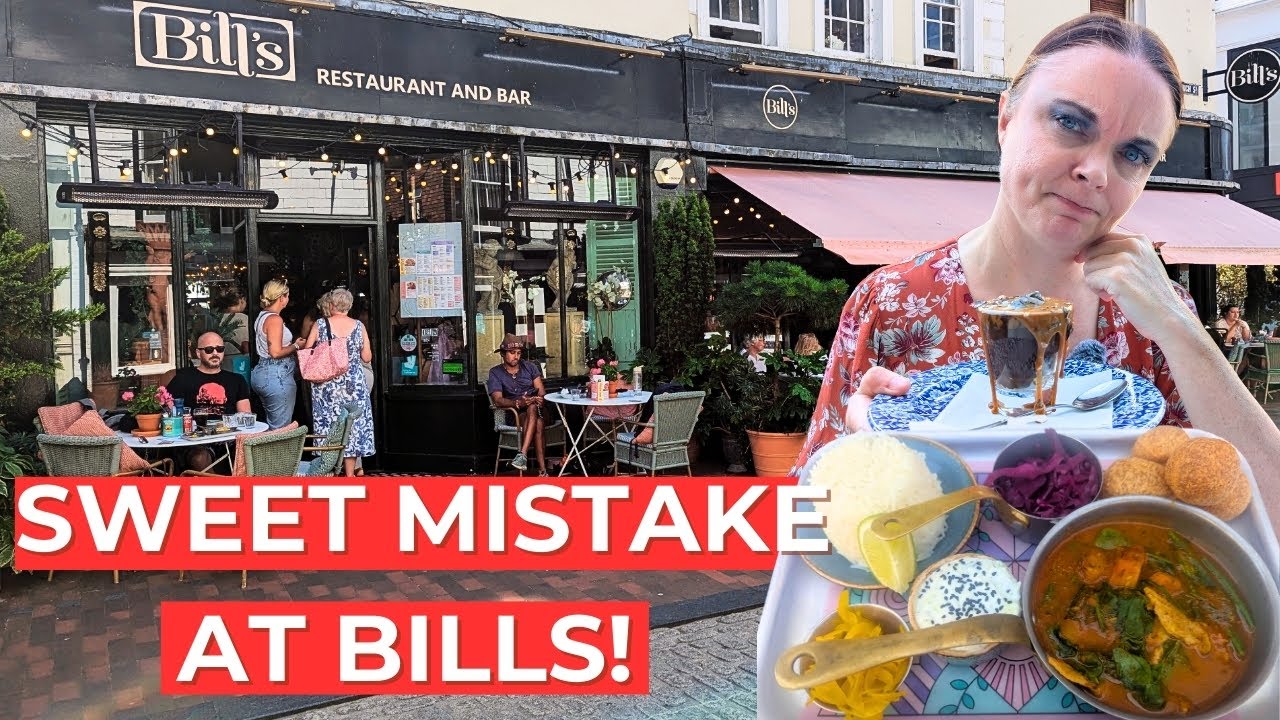Обзор еды в ресторане Bill’s Restaurant Lewes – Сладкая ОШИБКА, КОТОРАЯ НАМ ОЧЕНЬ ПОНРАВИЛАСЬ!