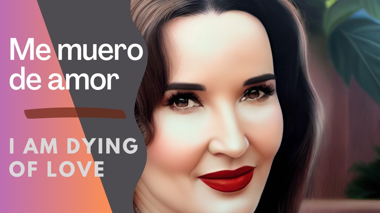 Me Muero de Amor. A Song by Natalia Oreiro. Spanish Song Lyrics with English Translation.