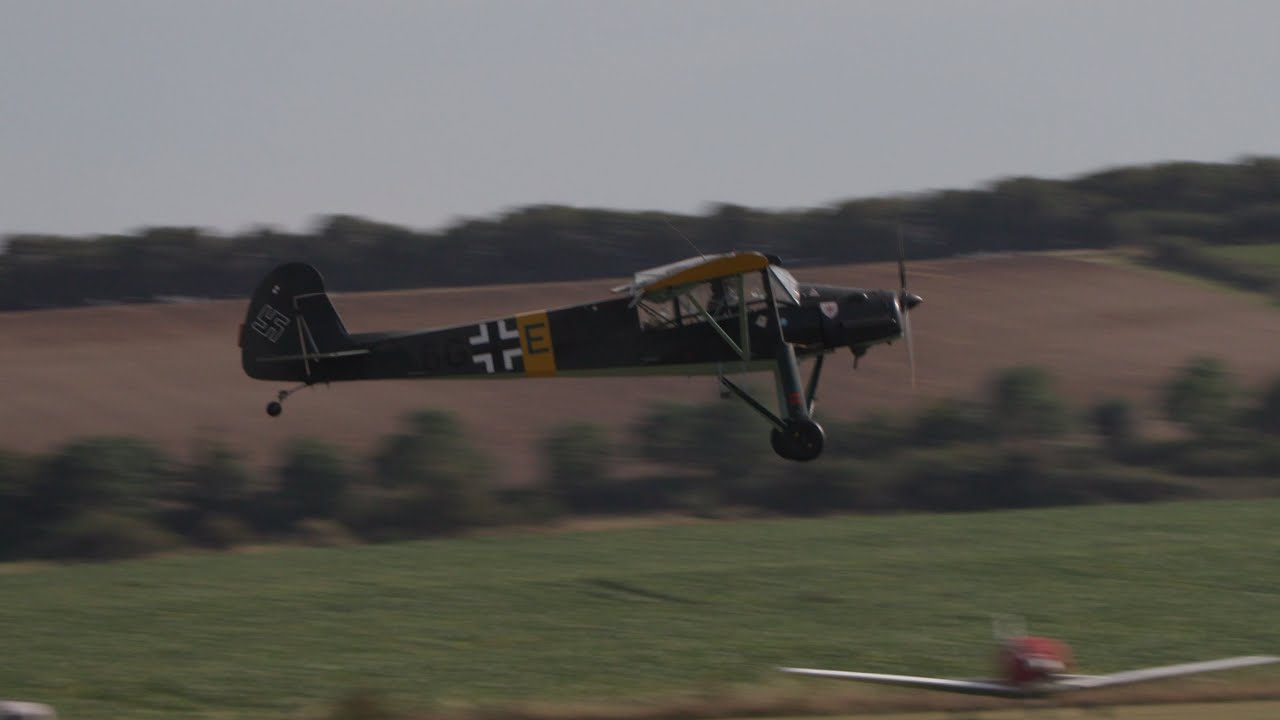 Battle of Britain Airshow Duxford 2024: Slepcev Storch & Piper L4 Grasshopper