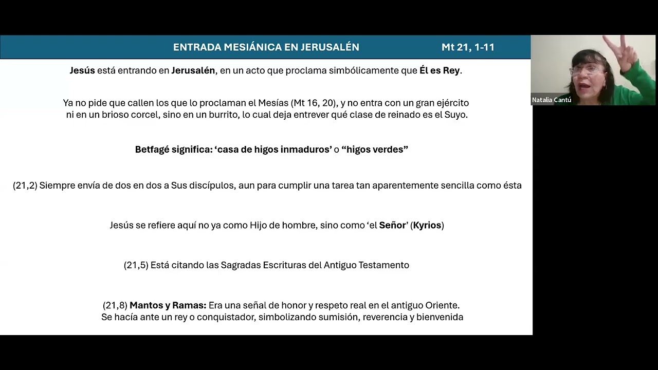 12.-   Evangelio según San Mateo  Parte 6
