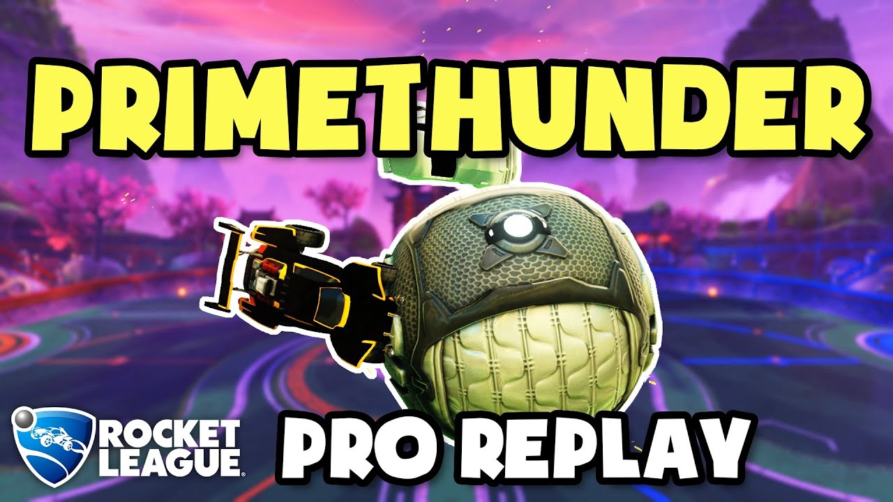 primethunder Pro Ranked 2v2 POV #32 - Rocket League Replays
