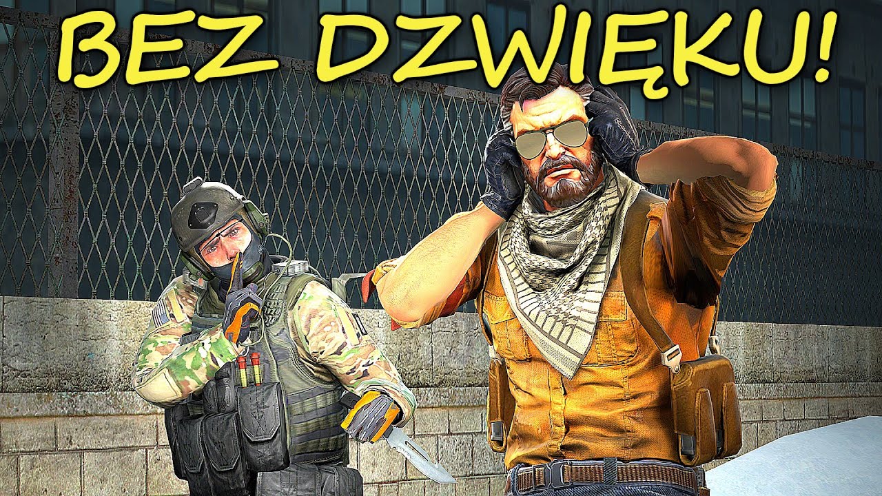 Gram BEZ DŹWIĘKU w CS:GO! | Mervo