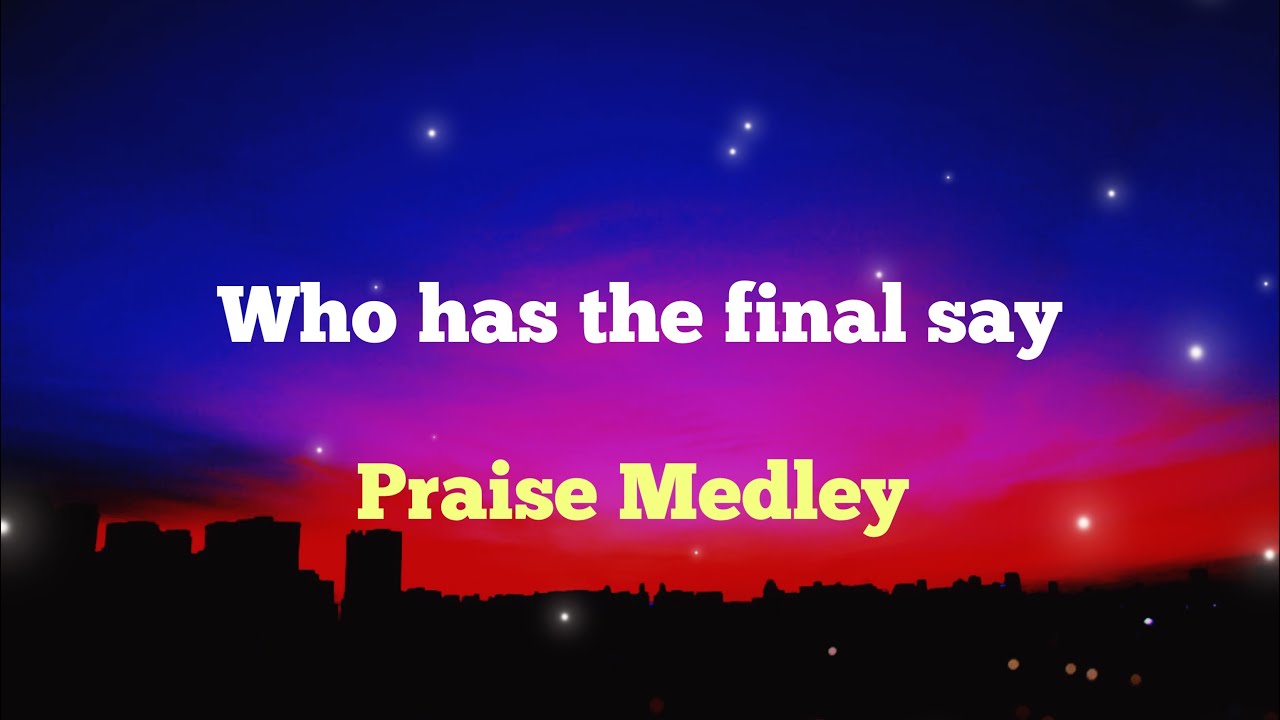 WHO HAS THE FINAL SAY|YOU ARE BIG BIG BIG| EMMANUEL SINGERS LYRICS VIDEO