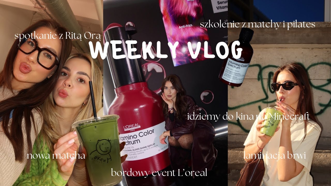 weekly vlog | poznałam Ritę Orę!🥹