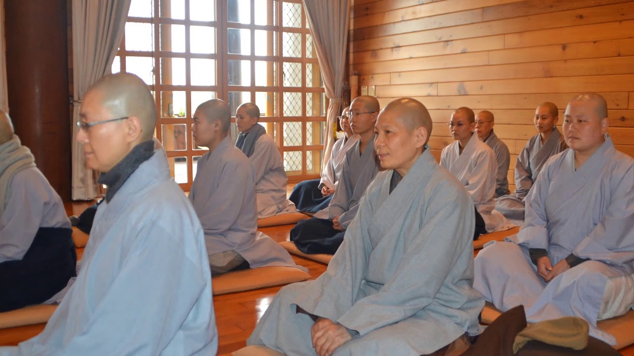 法鼓山禪堂堂主 果醒法師指導禪修