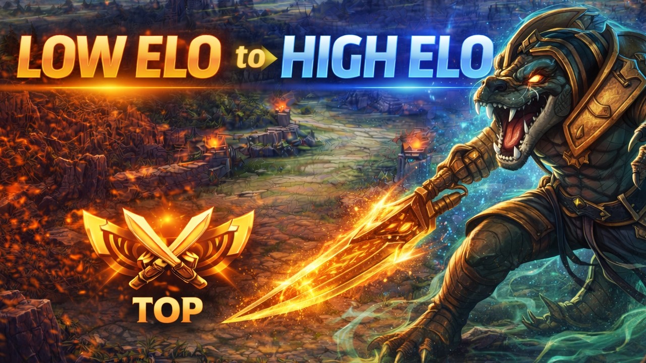 A Kroki visszatért – Renekton terror a topon | Low elo to High elo | League of Legends magyar