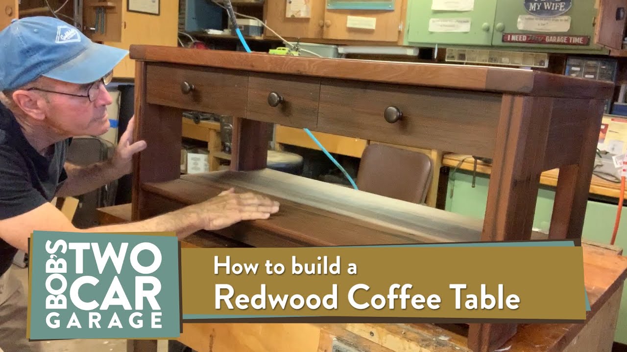 Redwood Coffee Table