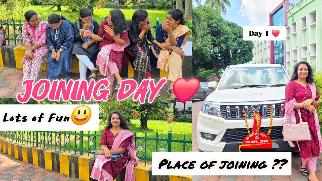 MY JOINING DAY . First day of Job. W.R. Department.  Secha Sadan , Bhubaneswar. 