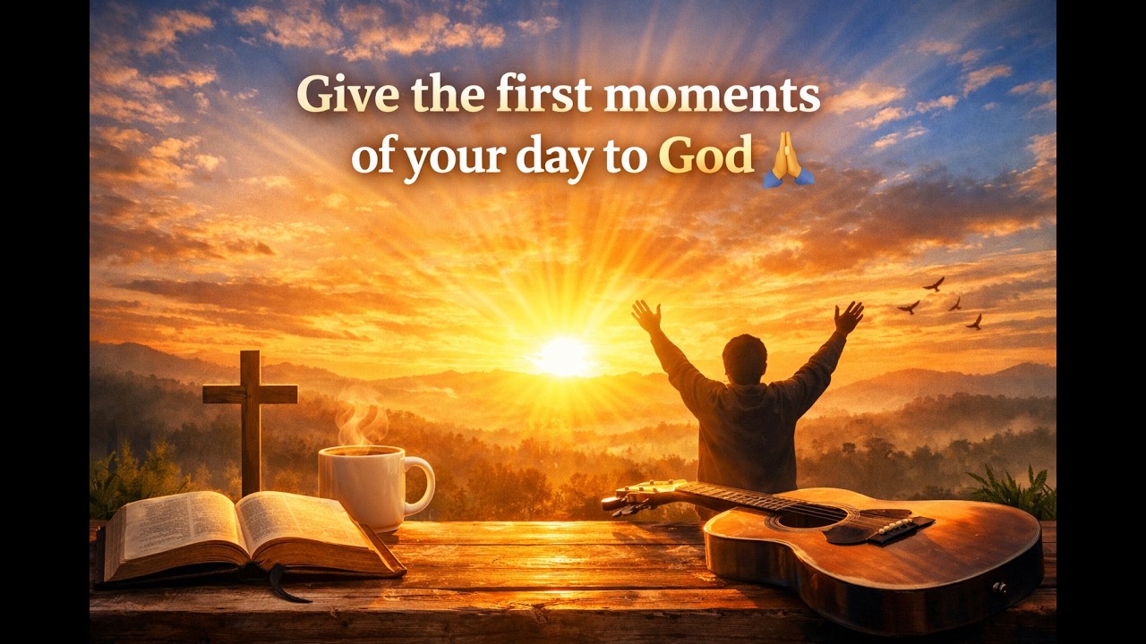 Give the first moments of your day to God 🙏