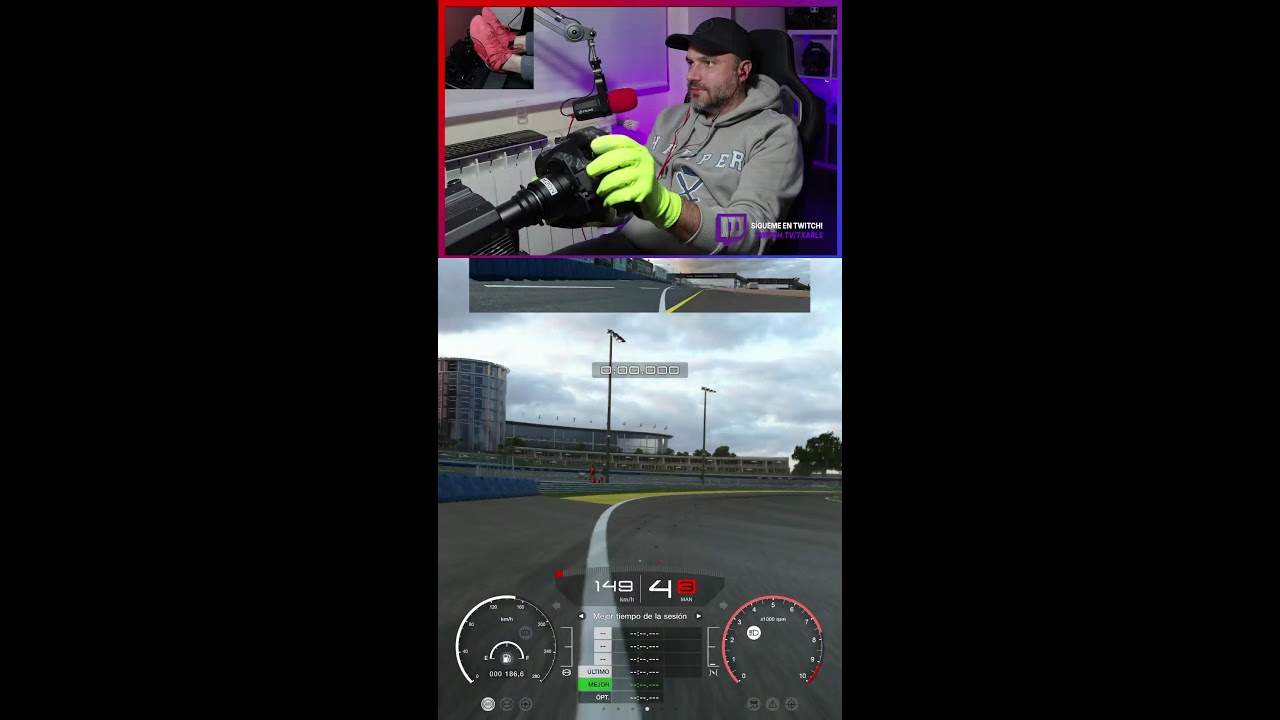 🔴 DIRECTO VERTICAL - GRAN TURISMO 7: Probando el adaptador Brook Ras1ution 2 en PS5 con la Moza R12