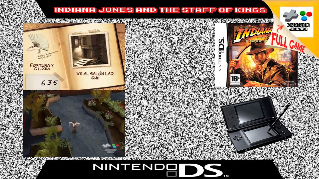 Indiana Jones and the Staff of Kings - Nintendo DS [Longplay]
