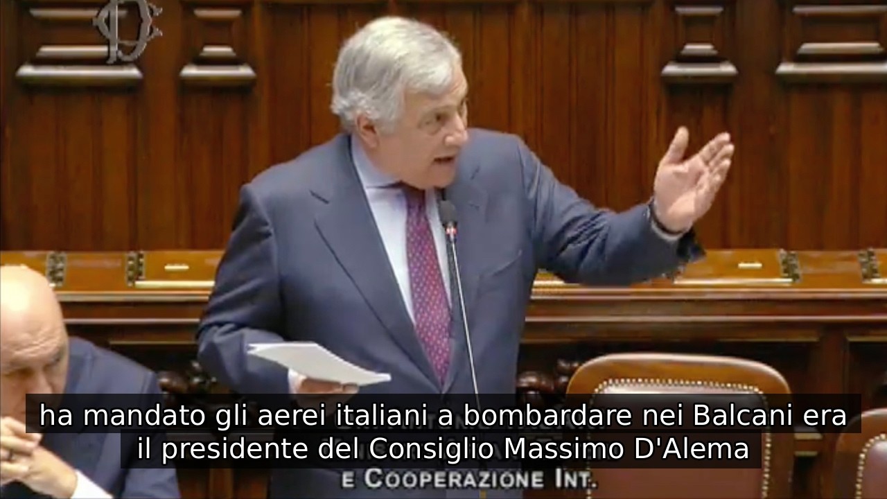 TENSIONE IN AULA, TAJANI: 