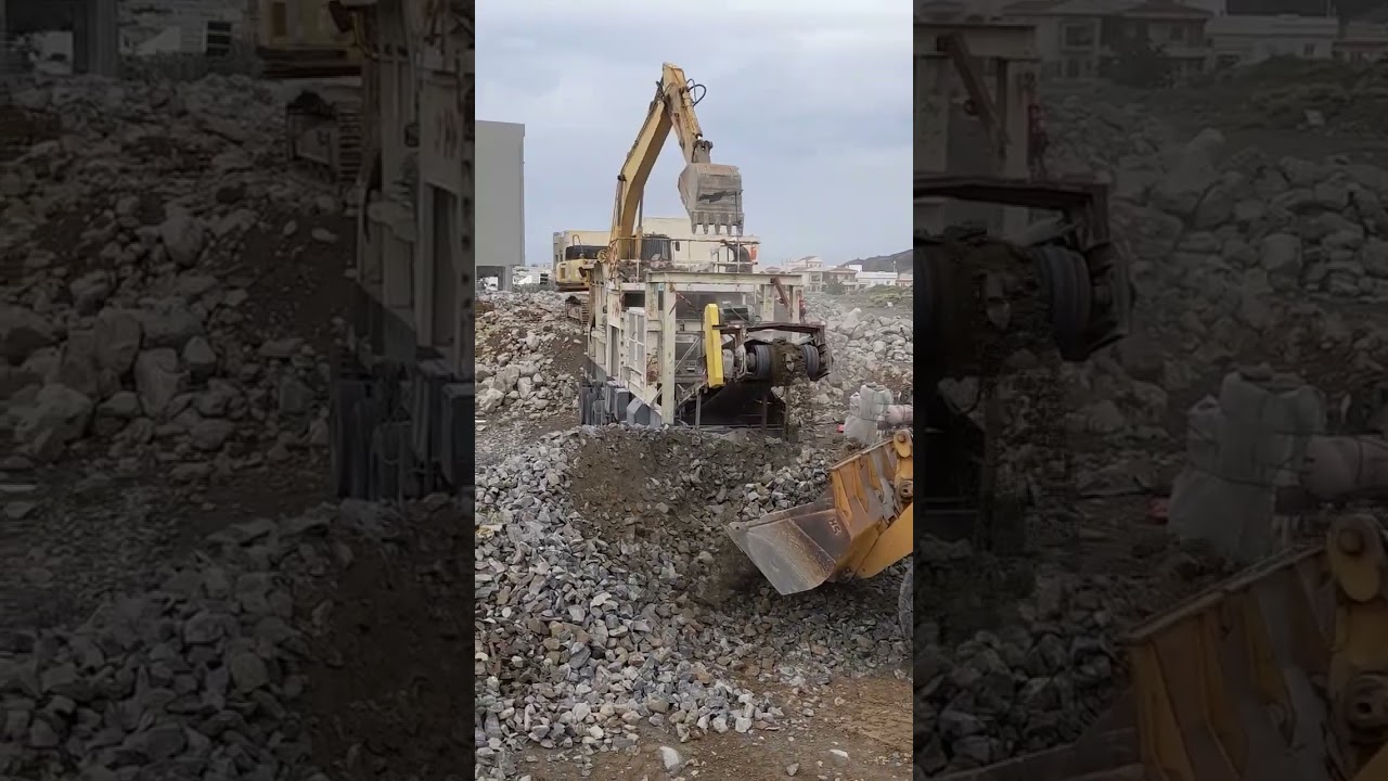 Jaw crusher Rock Crushing