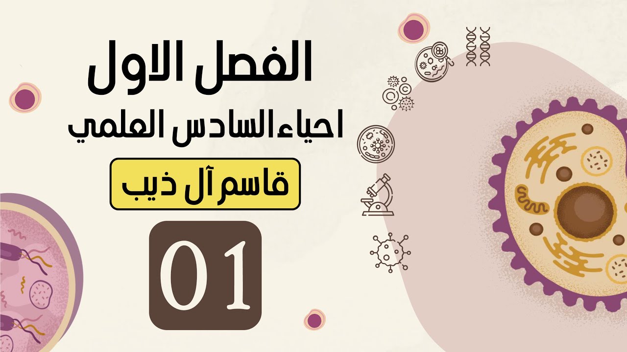 المحاضرة (1) الفصل الاول الخلية أ. قاسم آل ذيب