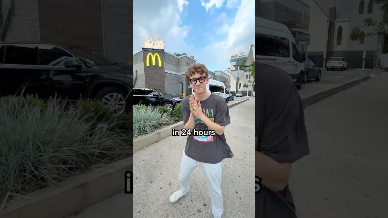 I Hid $1000 at Mcdonald's