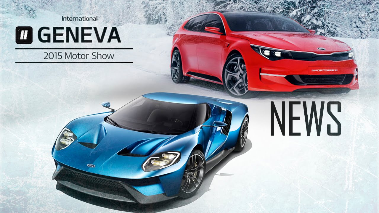 Женева NEWS 2015. KIA Honda Mazda Ford