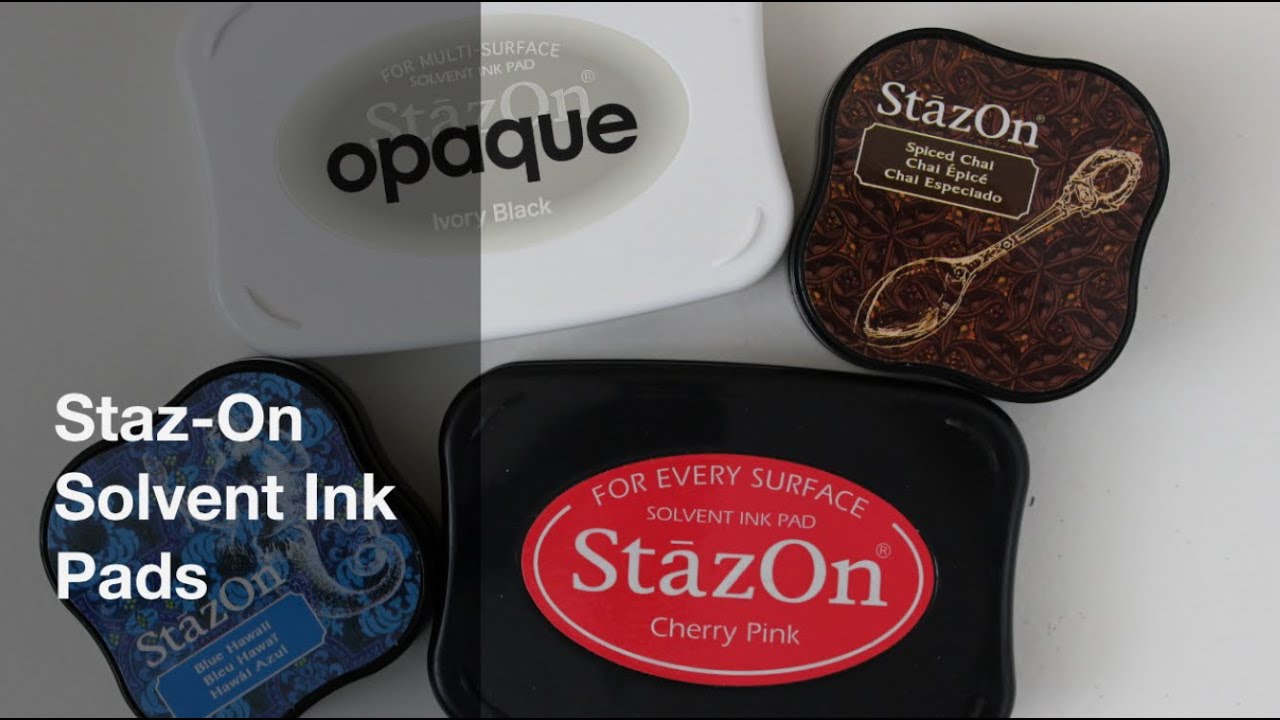 Staz-On Solvent Ink Pads