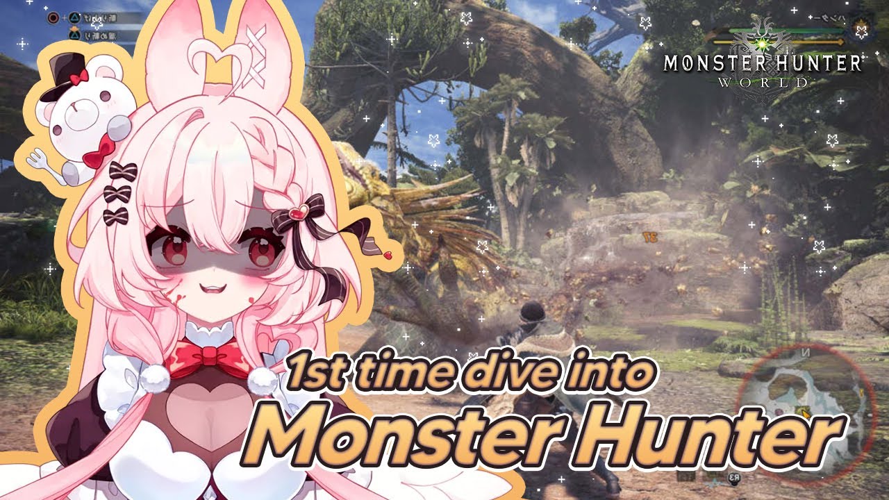 【MONSTER HUNTER: WORLD】1ST TIME DIVE INTO MONSTER HUNTER【Auvinii】
