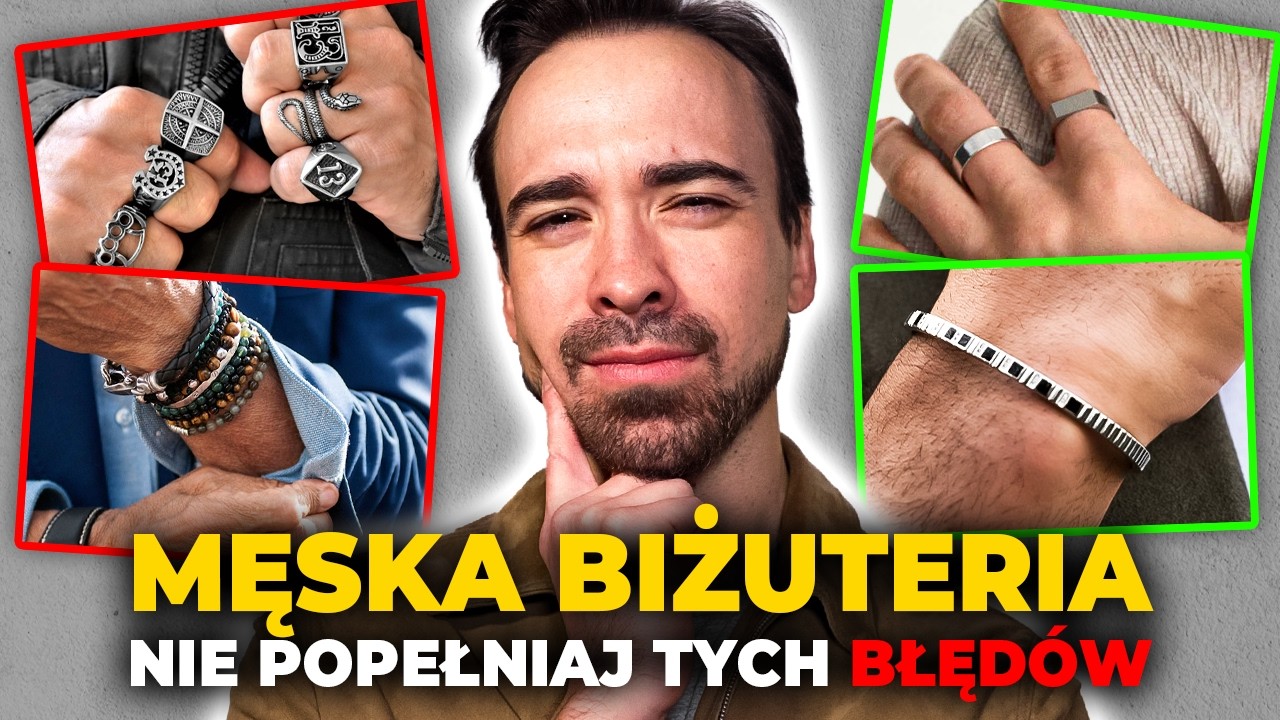 MĘSKA BIŻUTERIA: jak ją nosić i dopasować ją do stylu? [PORADNIK] | Hugon Czajkowski